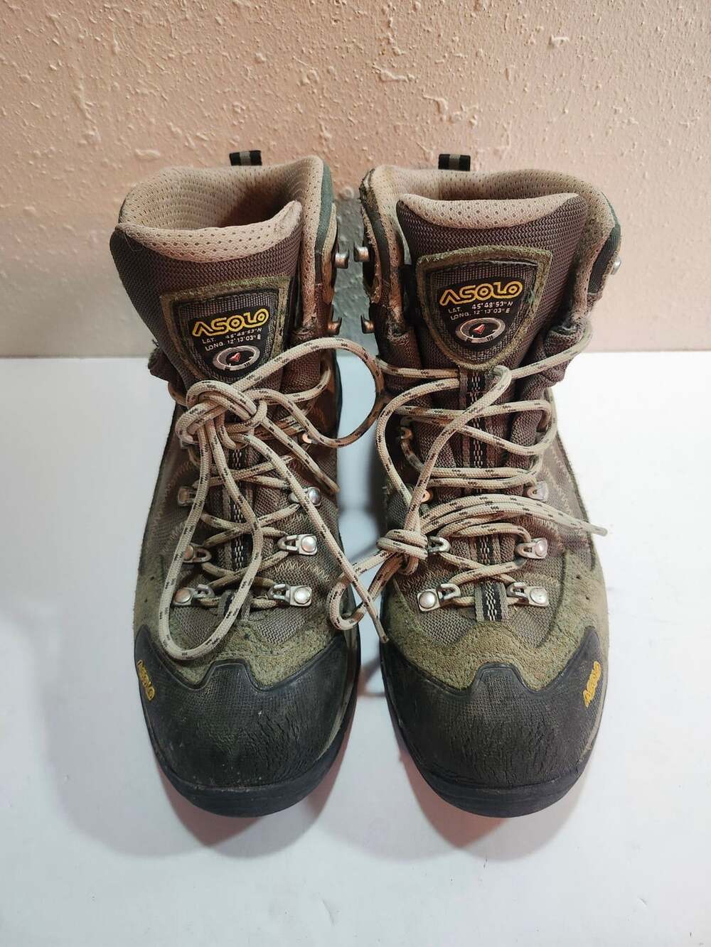 Asolo Drifter GV Evo Hiking Boots Size 8.5 Green Waterproof